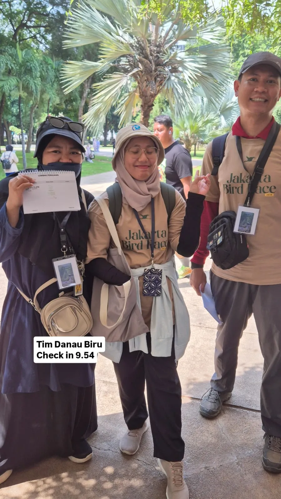 Tim KDBI dalam kegiatan bird watching